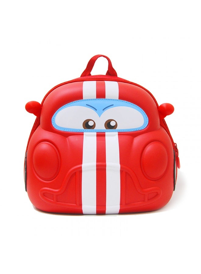 Supercute 3D Backpack Cars Design Red Color - Image 1